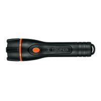 Linterna plástica 1 led 80 lm con 2 pilas aa truper