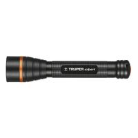 Linterna de aluminio led cree 235 lm con 2 pilas aa Truper