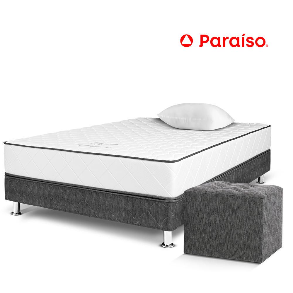 Cama Vital 1.5 Plazas + Puff