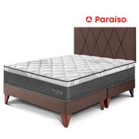 Dormitorio Europeo Pocket Star Queen Cabecera Loft Choco