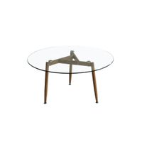 Mesa de Centro Nordica Redonda 90 cm