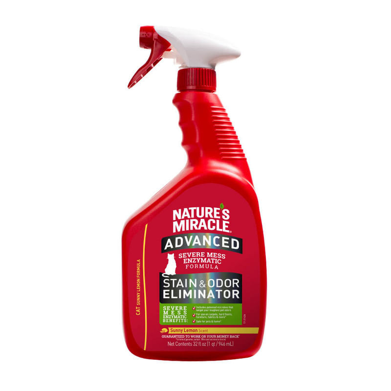 Nature's Miracle Eliminador Manchas y Olores Avanzado Gatos