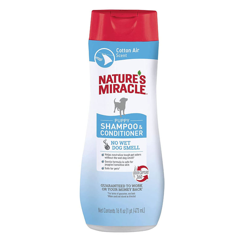 Nature's Miracle Shampoo y Acondicionador Cachorros 473ml