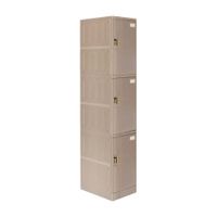 Locker Abs Lp103 Clave 4 dígitos Gris