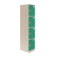 Locker Abs Lp104 Llave doble pin Verde