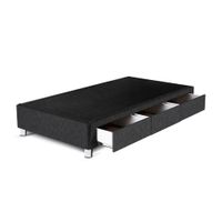 Box Tarima Cajones 1.5 Plaza Charcoal