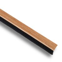 Burlete para Puerta Adhesivo Madera Clara 100