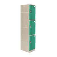 Locker Abs Lp103 Llave doble pin Verde