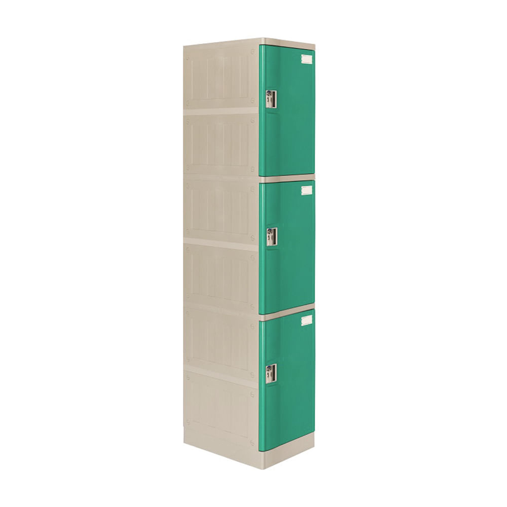 Locker Abs Lp103 Llave doble pin Verde