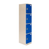 Locker Abs Lp104 Clave 4 digitos Azul