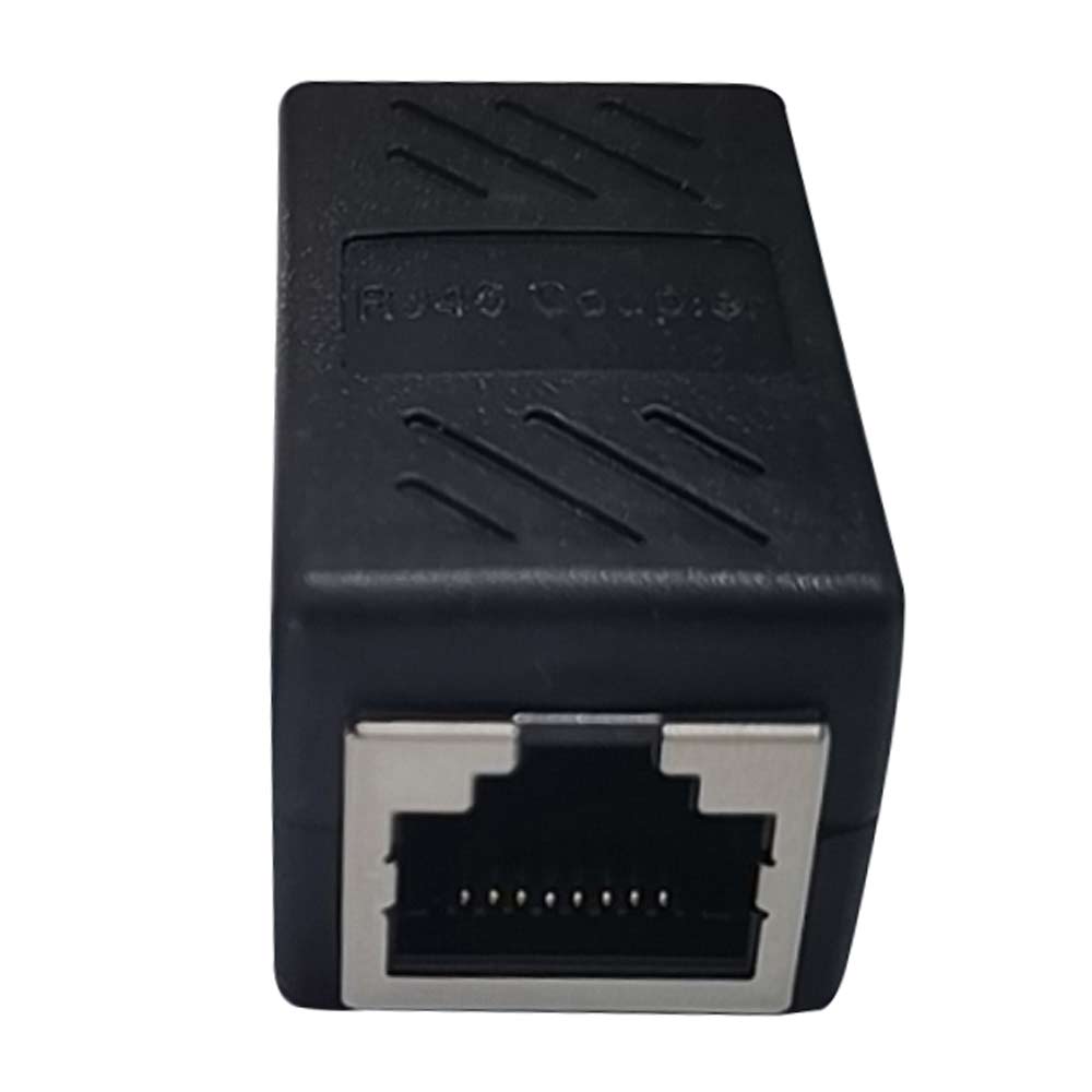 Acoplador RJ45 Teraware, negro