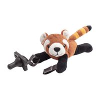 Dr Brown's Panda Rojo Lovey Sujetador con Chupón de una pieza Color Negro