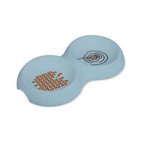 Vanness Ecoware Plato Doble pequeño con patas de silicona antideslizantes 16 oz.