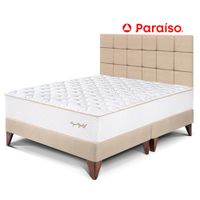 Dormitorio Eur Royal Elizabth King Cabecera Blocks Champagne