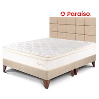 Dormitorio Europeo Royal Prince Queen Cabecera Blocks Champagne