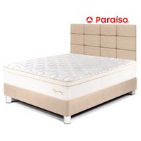 Dormitorio Royal Prince 2 Plazas con Cabecera Blocks Champagne