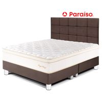 Dormitorio Royal Prince Queen con Cabecera Blocks Chocolate