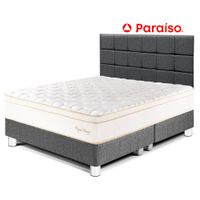 Dormitorio Royal Prince King Cabecera Blocks Gris
