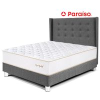 Dormitorio Royal Elizabeth 2 Plazas Cabecera Gold Gris