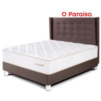 Dormitorio Royal Elizabeth 2 Plazas Cabecera Gold Chocolate