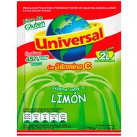 Gelatina UNIVERSAL Sabor a Limón Bolsa 130g