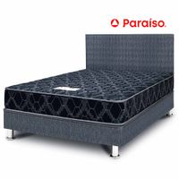 Dormitorio PARAISO Consul Black 2 Plazas + 2 Almohadas + Protector