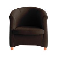 BUTACA AGNES MAVISAC COLOR CHOCOLATE - TELA