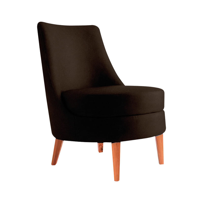 BUTACA CLOVER MAVISACCOLOR CHOCOLATE - TELA