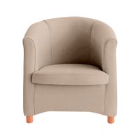 BUTACA AGNES MAVISAC COLOR BEIGE - TELA