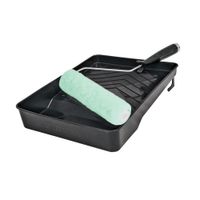 Kit para pintar rodillo bandeja - truper
