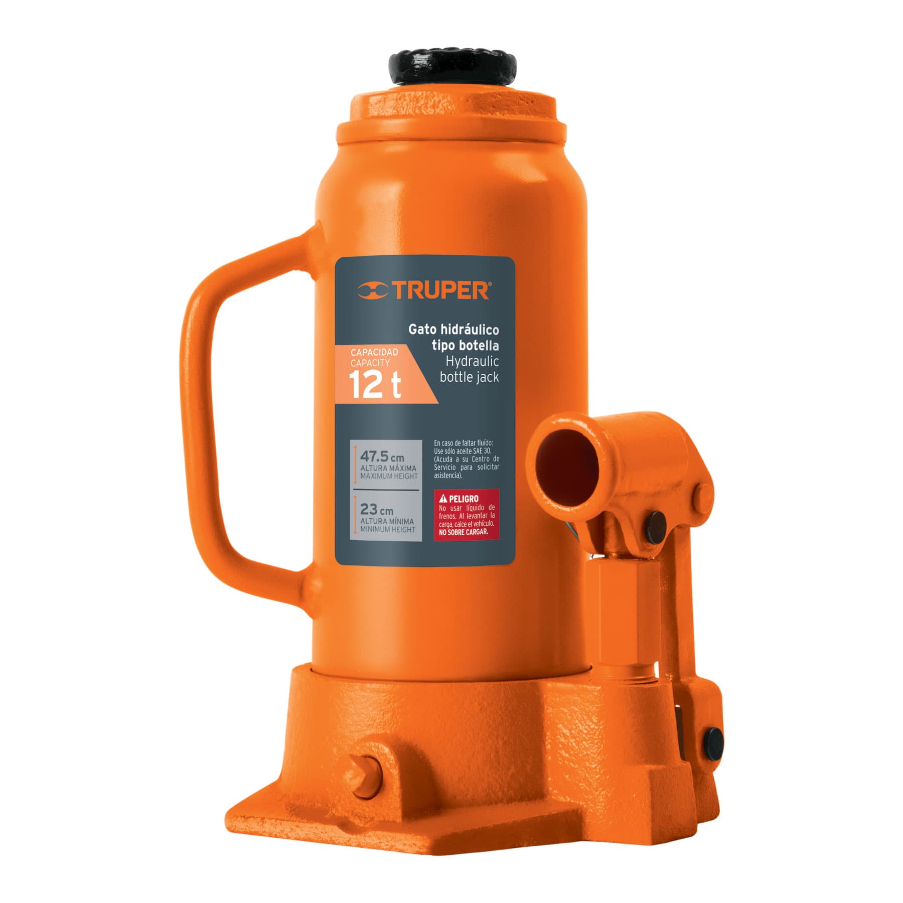 Gata Hidraulica Botella 12 Tn Truper
