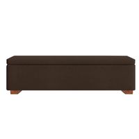 BAUL ZEUS MAVISAC PLAZA QUEEN COLOR CHOCOLATE - TELA
