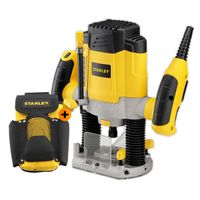 Ruteadora 1/4 1200w 2700 rpm +6 Fresas +Bolsa De Herr. Pequeña 9"" Stanley