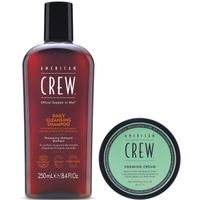 Daily Shampoo 250ml + Cera Forming Cream 85gr American Crew Men