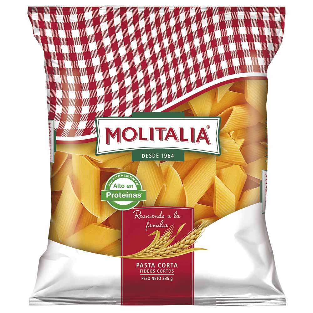 Fideos Macarrón MOLITALIA Bolsa 235g