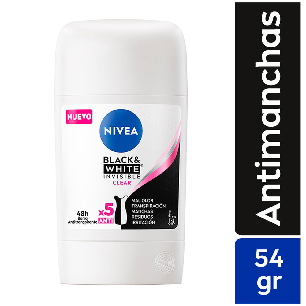 Desodorante Barra NIVEA Aclarado Natural Frasco 54g