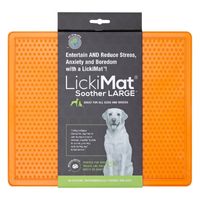 Lickimat Soother X largo Orange Dog