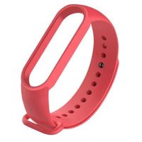 Correa Para Xiaomi mi band 3, 4, 5, 6, 7 Rojo