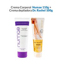Crema Corporal Numae 110g + Crema depiladora Dr Rashel 100g