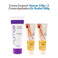 Crema Corporal Numae 110g + 2 Crema depiladora Dr Rashel 100g