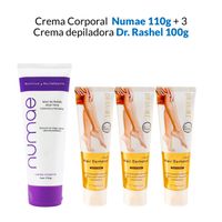 Crema Corporal Numae 110g + 3 Crema depiladora Dr Rashel 100g