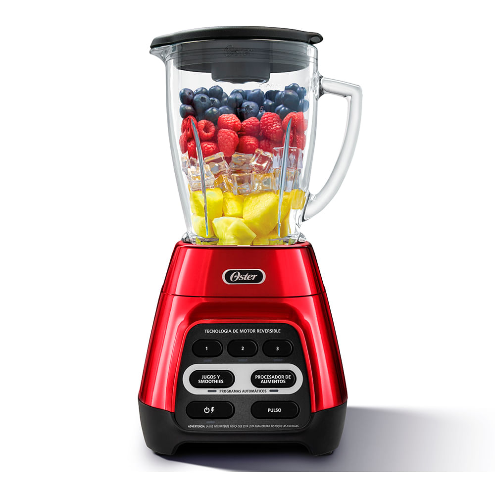 Licuadora Reversible 1.5L Oster BLSTPYG1310 RBG Rojo