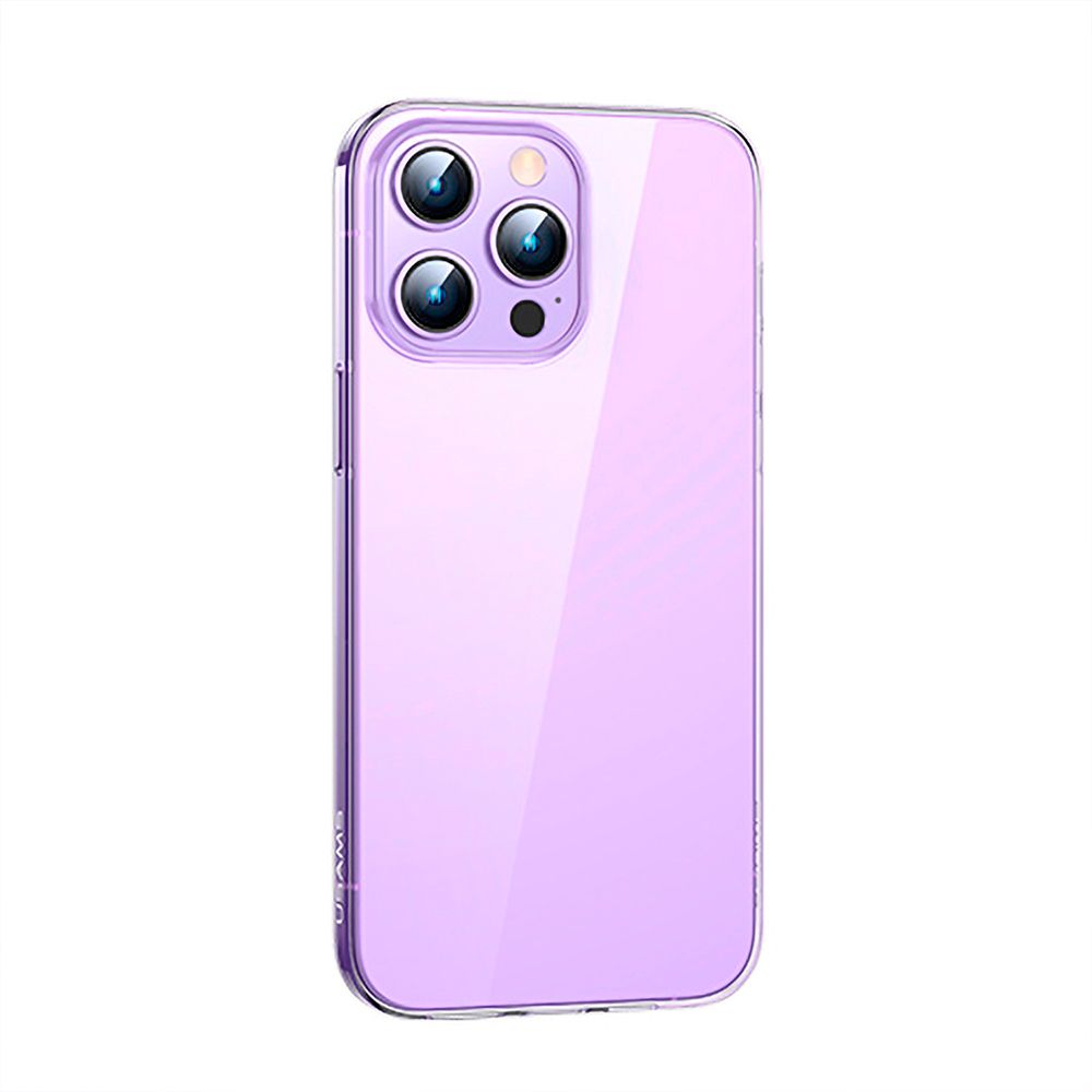 Case Usams USBH798 Primary para iPhone 14 Pro Max 6.7"" Transparente (3 Cámaras)