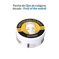 Parche de Ojos de colágeno dorado- Fruit of the wokali