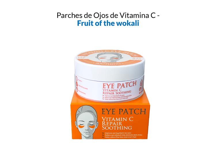Parches de Ojos de Vitamina C - Fruit of The Wokali