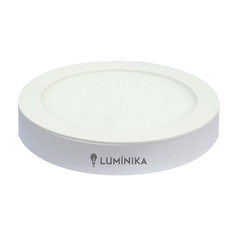Downlight LED Adosado Redondo 12W Luz Amarilla