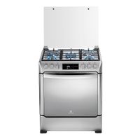 Cocina a Gas 5 Quemadores Indurama MONTECARLO ZAFIRO Croma(Oferta)