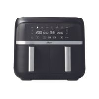 Freidora de Aire Oster CKSTAF7MCDDF-053 Dual 7.6L Negro