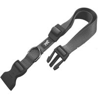 FERPLAST  COLLAR BLACK NYLON PARA PERRO AJUSTABLE CLUB C10/32