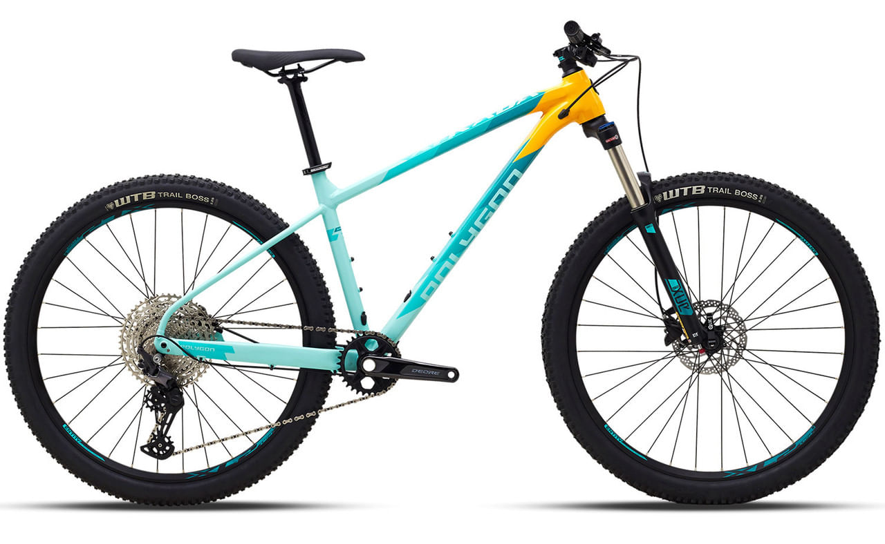 Bicicleta Montañera Polygon XTRADA 7 Aro 27.5 Yellow Light Blue